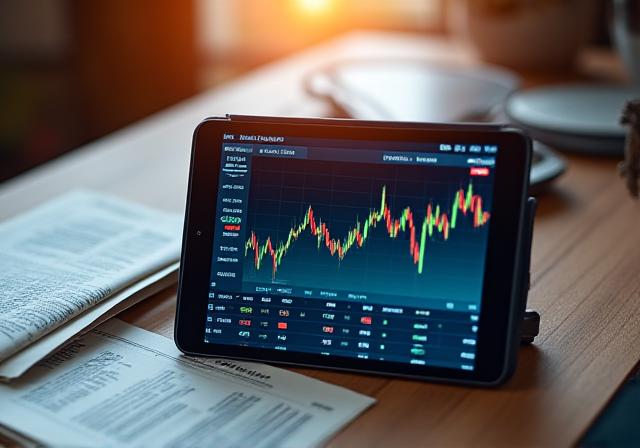Einsteiger-Guide für Investitionen mit Grafiken und iPad